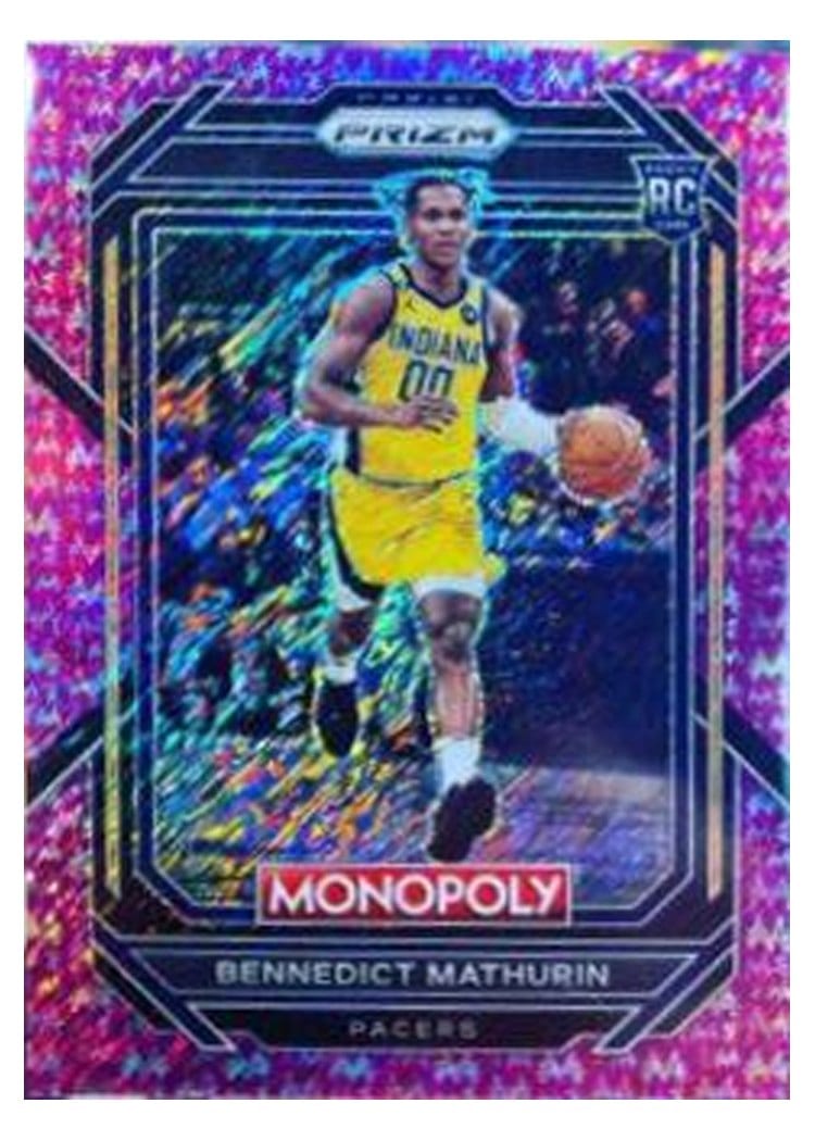 2022-23 Panini Prizm Base Set Bennedict Mathurin #254 card