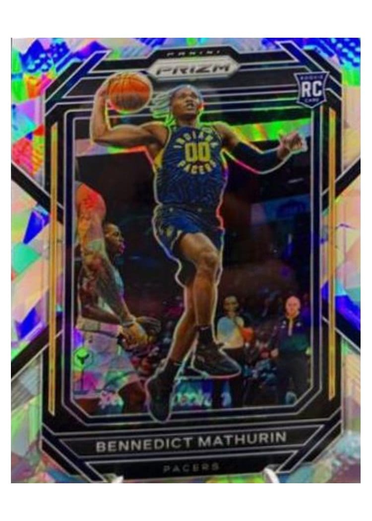 2022-23 Panini Prizm Base Set Bennedict Mathurin #254 card