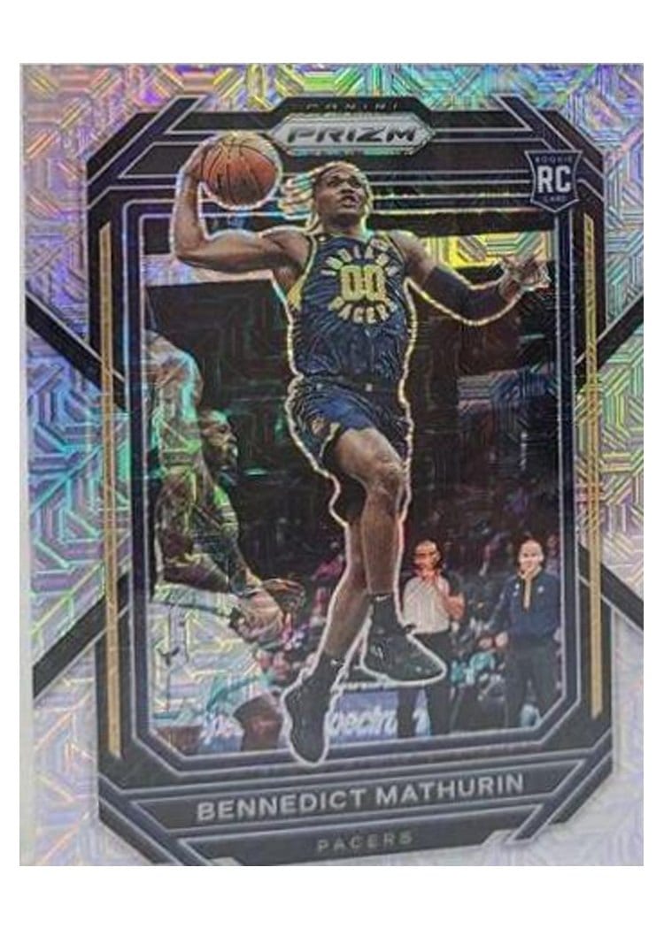 2022-23 Panini Prizm Base Set Bennedict Mathurin #254 card