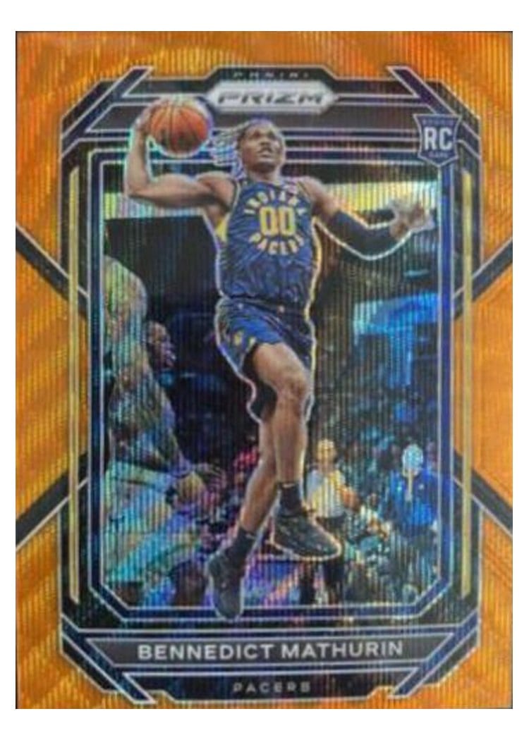 2022-23 Panini Prizm Base Set Bennedict Mathurin #254 card