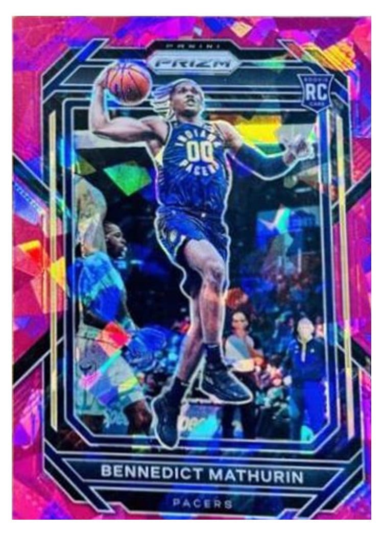 2022-23 Panini Prizm Base Set Bennedict Mathurin #254 card