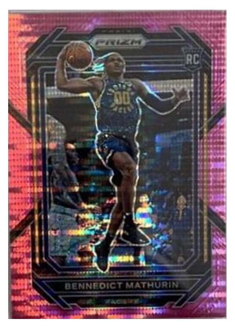 2022-23 Panini Prizm Base Set Bennedict Mathurin #254 card