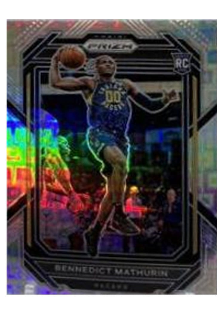 2022-23 Panini Prizm Base Set Bennedict Mathurin #254 card