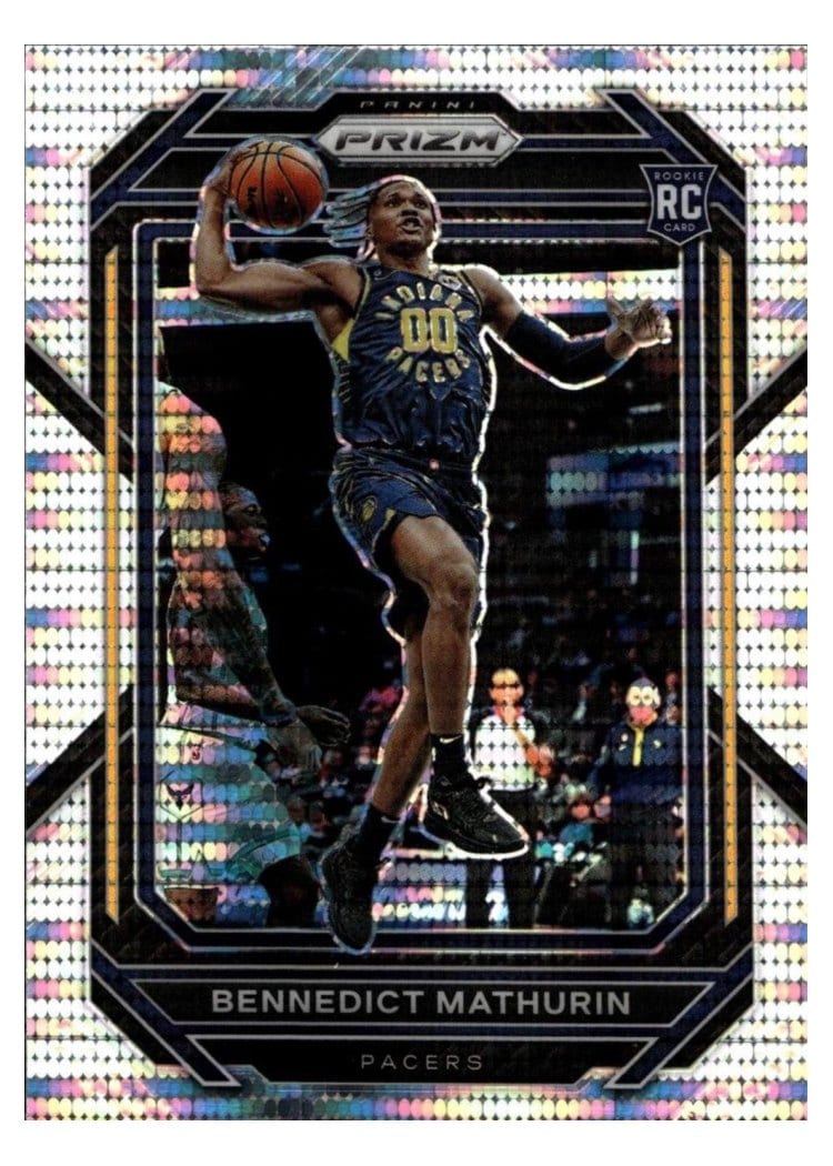 2022-23 Panini Prizm Base Set Bennedict Mathurin #254 card
