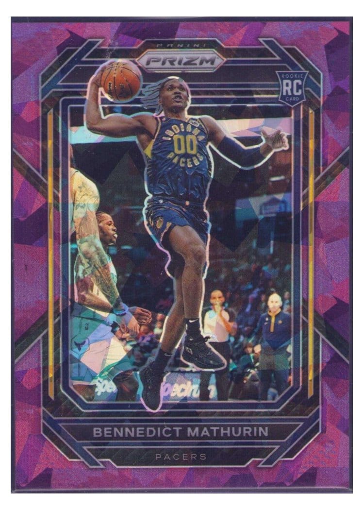 2022-23 Panini Prizm Base Set Bennedict Mathurin #254 card