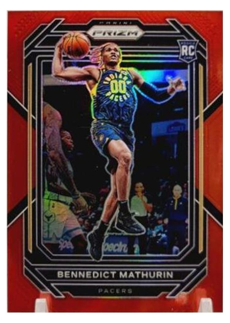2022-23 Panini Prizm Base Set Bennedict Mathurin #254 card