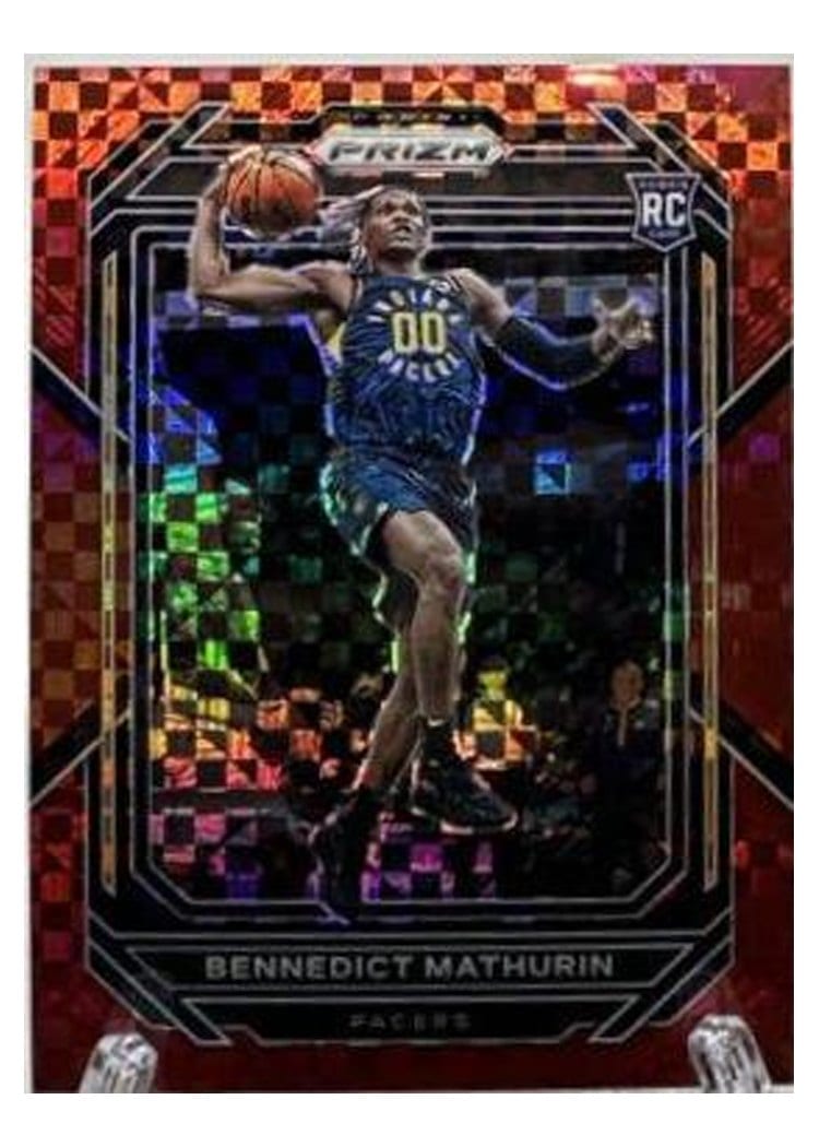 2022-23 Panini Prizm Base Set Bennedict Mathurin #254 card