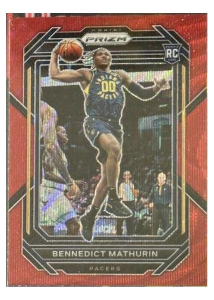 2022-23 Panini Prizm Base Set Bennedict Mathurin #254 card