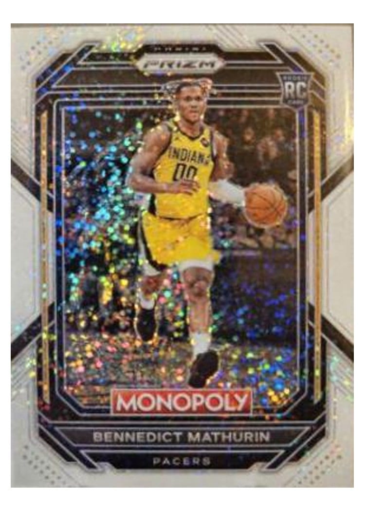 2022-23 Panini Prizm Base Set Bennedict Mathurin #254 card