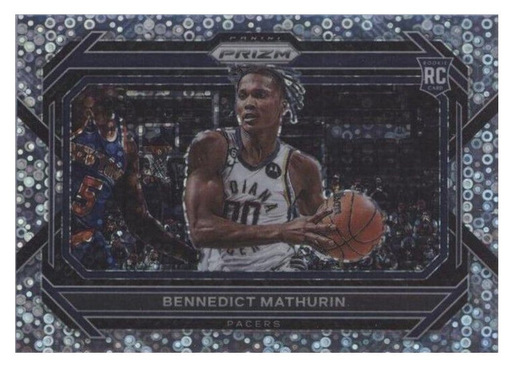 2022-23 Panini Prizm Base Set Bennedict Mathurin #254 card