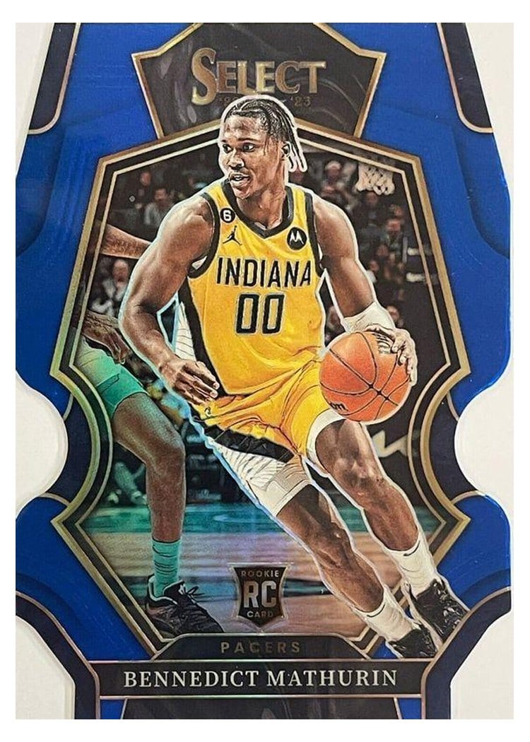 2022-23 Panini Select Base Set Bennedict Mathurin #182 card