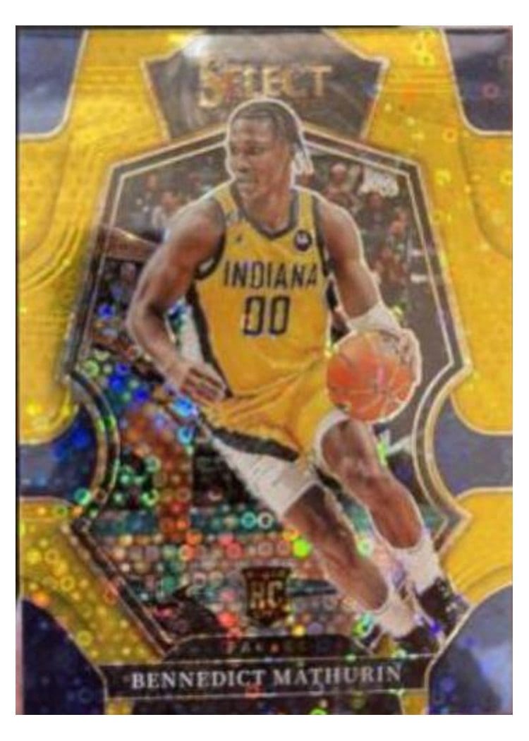 2022-23 Panini Select Base Set Bennedict Mathurin #182 card