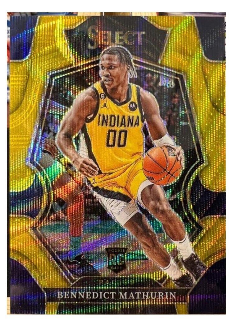 2022-23 Panini Select Base Set Bennedict Mathurin #182 card