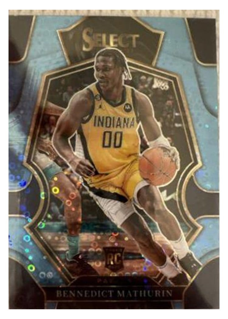 2022-23 Panini Select Base Set Bennedict Mathurin #182 card