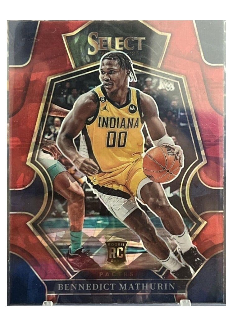 2022-23 Panini Select Base Set Bennedict Mathurin #182 card