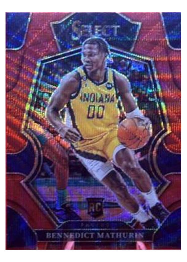 2022-23 Panini Select Base Set Bennedict Mathurin #182 card