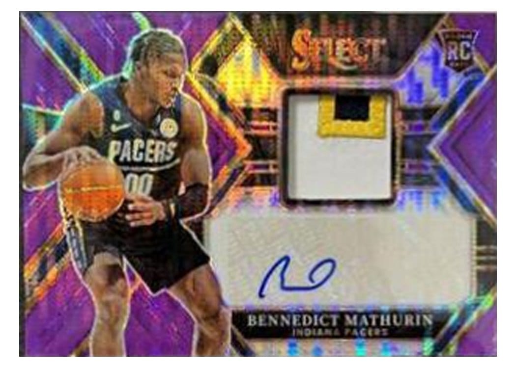 2022-23 Panini Select Base Set Bennedict Mathurin #279 card
