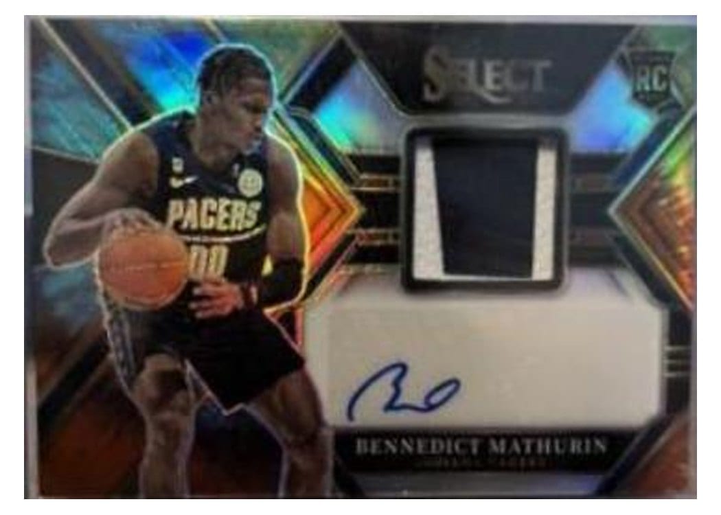 2022-23 Panini Select Base Set Bennedict Mathurin #279 card