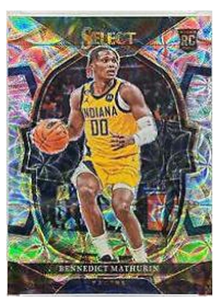 2022-23 Panini Select Base Set Bennedict Mathurin Scope Prizm #79 card