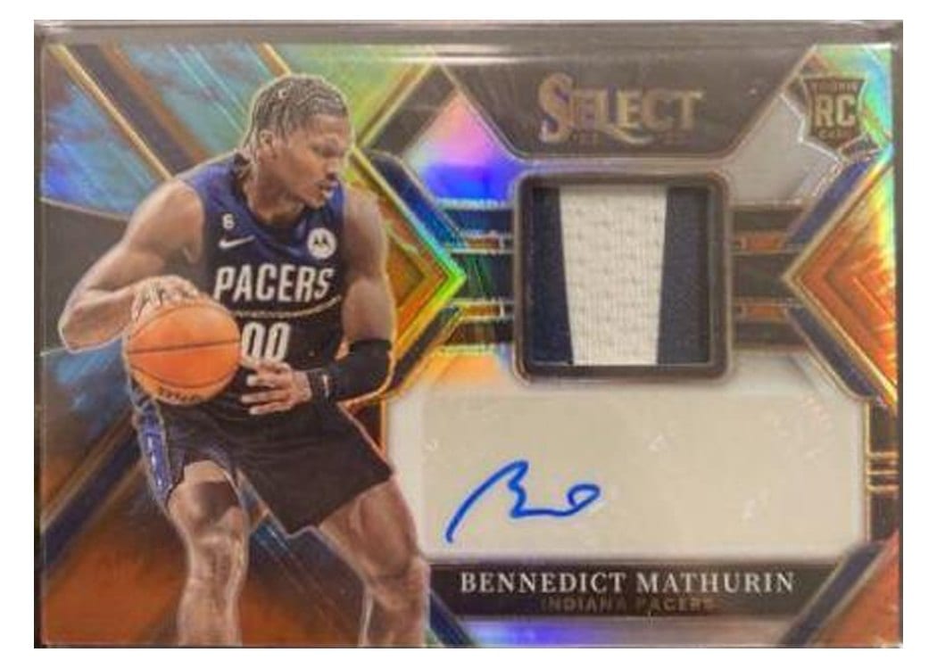 2022-23 Panini Select Base Set Bennedict Mathurin #79 card
