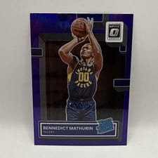 2022 Panini Donruss Optic Bennedict Mathurin #209 card