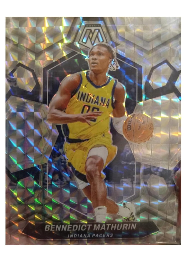 2023-24 Panini Mosaic Base Set Bennedict Mathurin #71 card