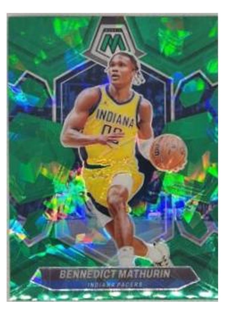 2023-24 Panini Mosaic Base Set Bennedict Mathurin #71 card