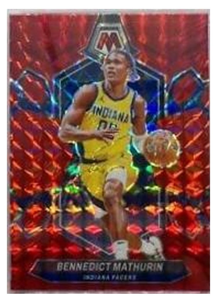 2023-24 Panini Mosaic Base Set Bennedict Mathurin #71 card
