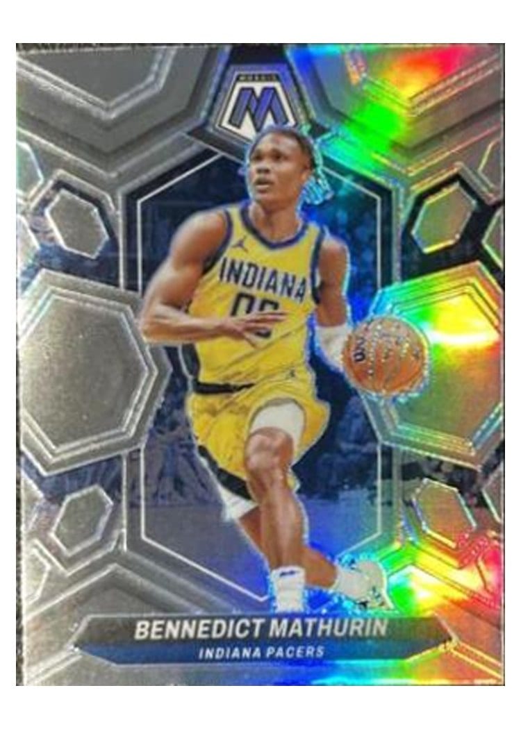 2023-24 Panini Mosaic Base Set Bennedict Mathurin #71 card