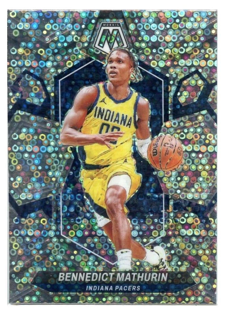 2023-24 Panini Mosaic Base Set Bennedict Mathurin #71 card