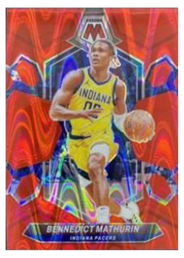 2023-24 Panini Mosaic Base Set Bennedict Mathurin #71 card