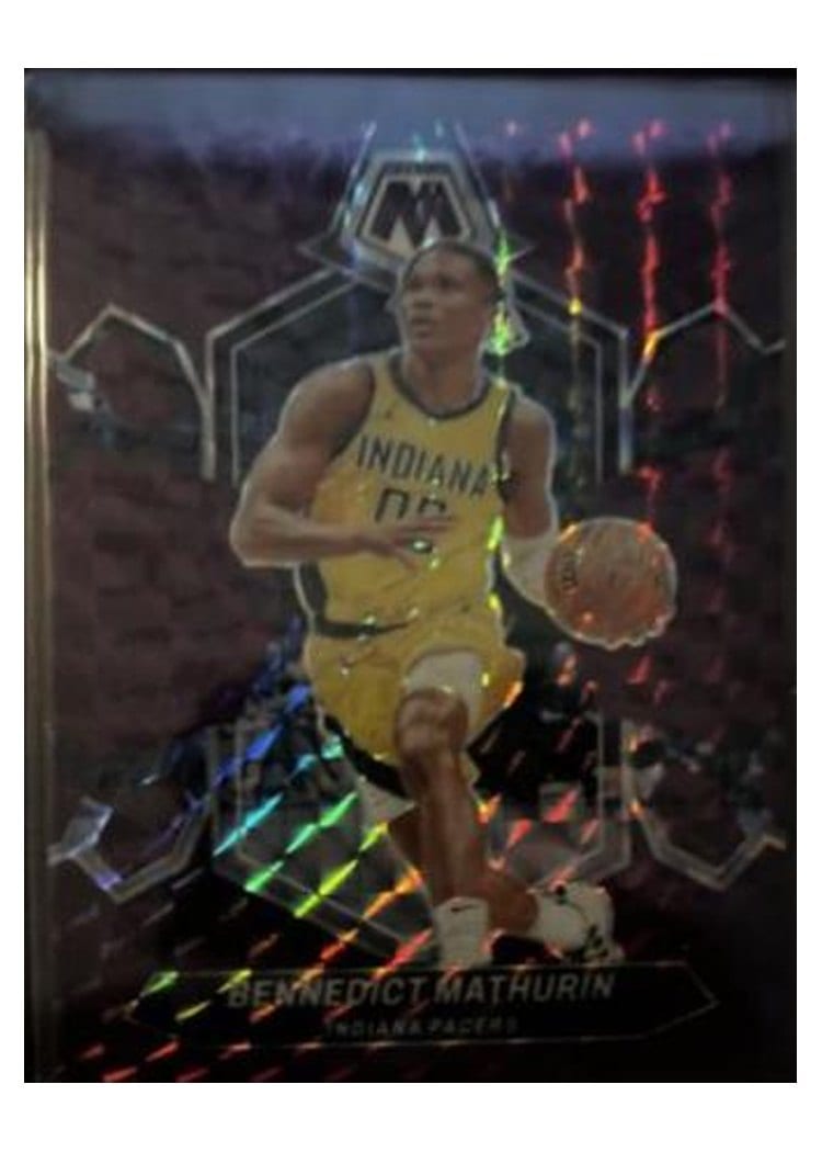 2023-24 Panini Mosaic Base Set Bennedict Mathurin #71 card