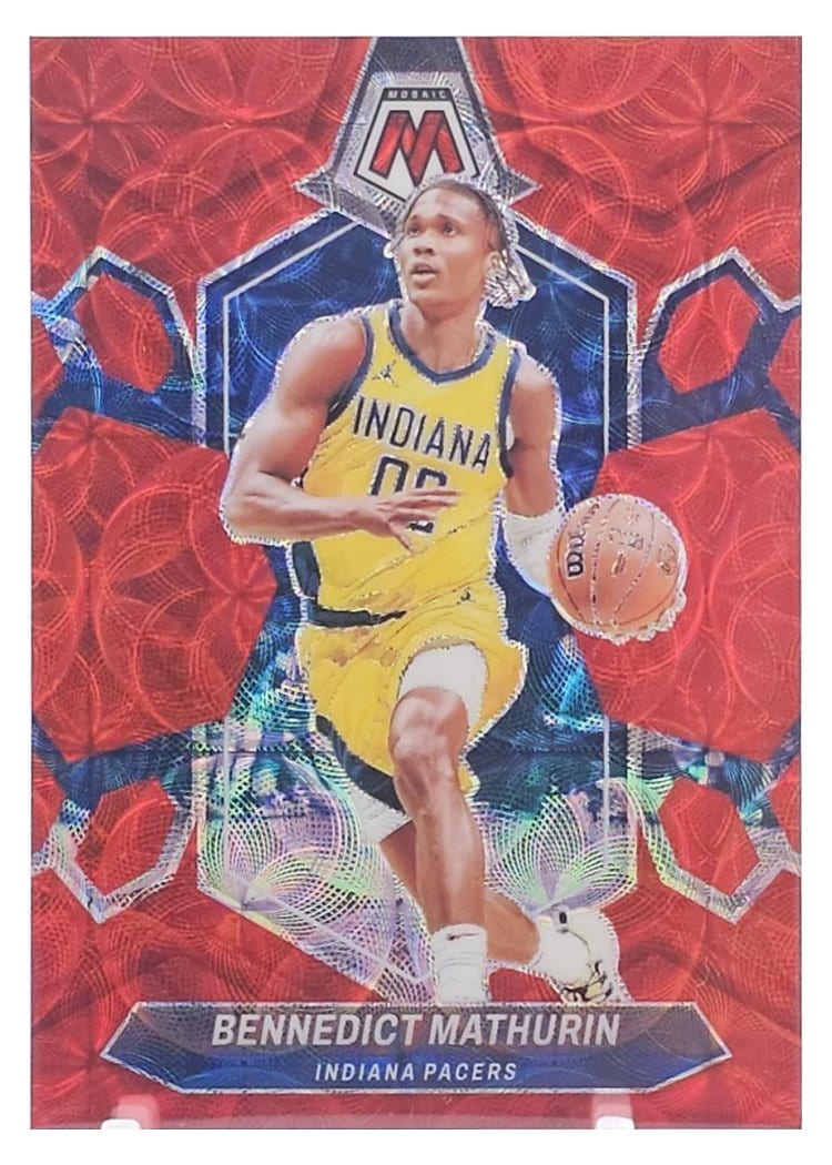 2023-24 Panini Mosaic Base Set Bennedict Mathurin #71 card