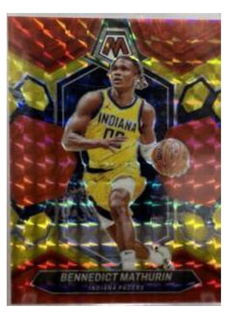 2023-24 Panini Mosaic Base Set Bennedict Mathurin #71 card