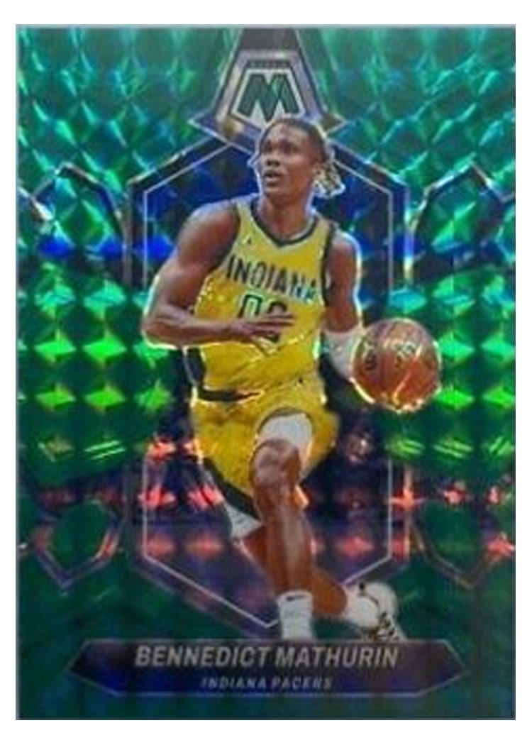 2023-24 Panini Mosaic Base Set Bennedict Mathurin #71 card