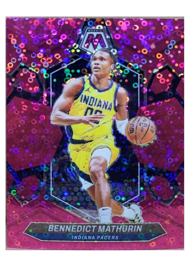 2023-24 Panini Mosaic Base Set Bennedict Mathurin #71 card