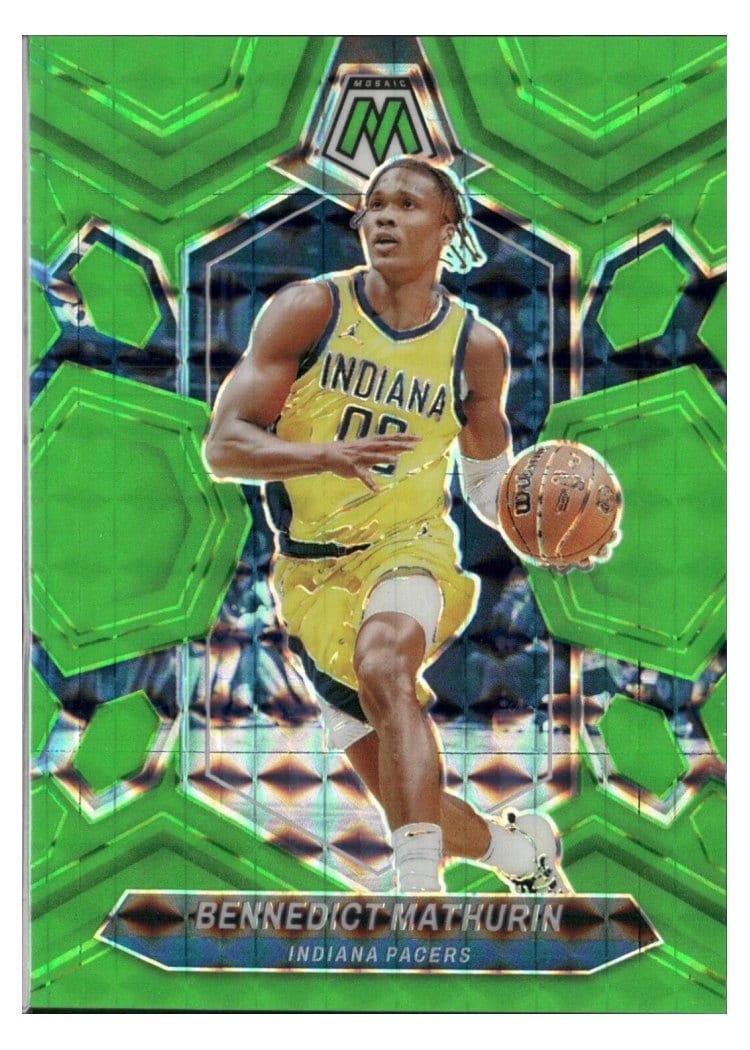 2023-24 Panini Mosaic Base Set Bennedict Mathurin #71 card