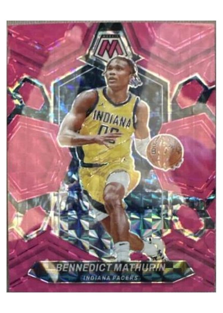 2023-24 Panini Mosaic Base Set Bennedict Mathurin #71 card