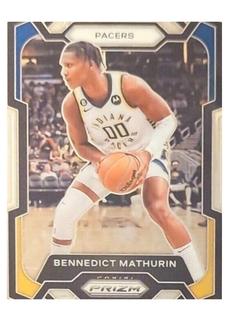 2023-24 Panini Prizm Base Set Bennedict Mathurin #14 card