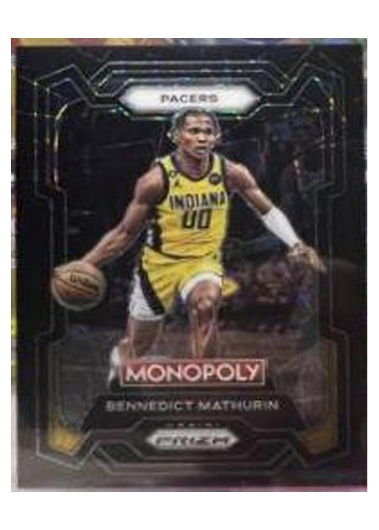 2023-24 Panini Prizm Base Set Bennedict Mathurin #14 card