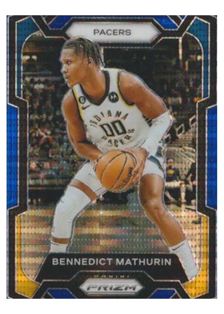 2023-24 Panini Prizm Base Set Bennedict Mathurin #14 card
