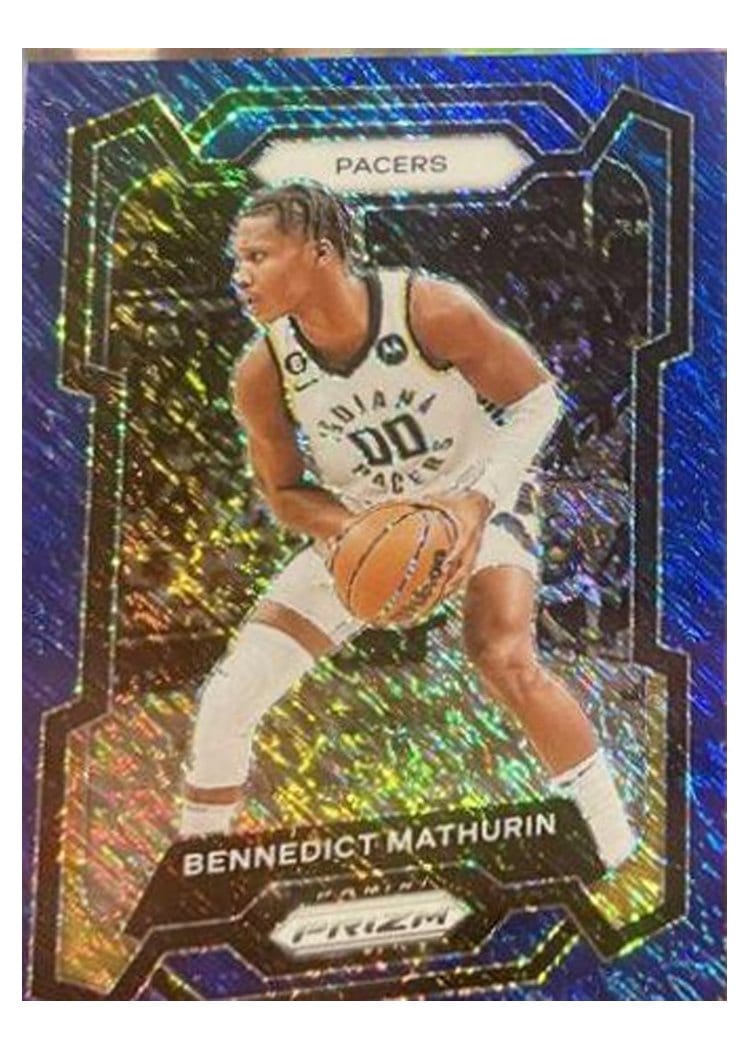 2023-24 Panini Prizm Base Set Bennedict Mathurin #14 card