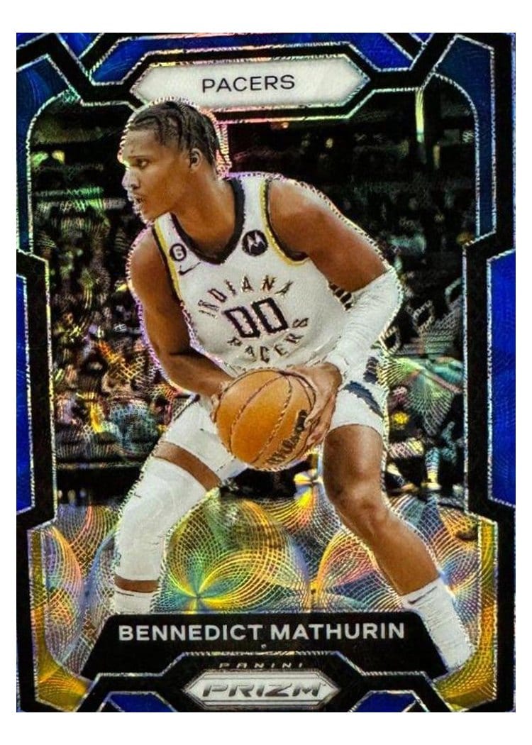 2023-24 Panini Prizm Base Set Bennedict Mathurin #14 card