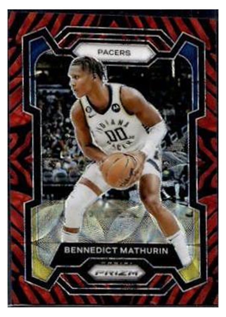 2023-24 Panini Prizm Base Set Bennedict Mathurin #14 card