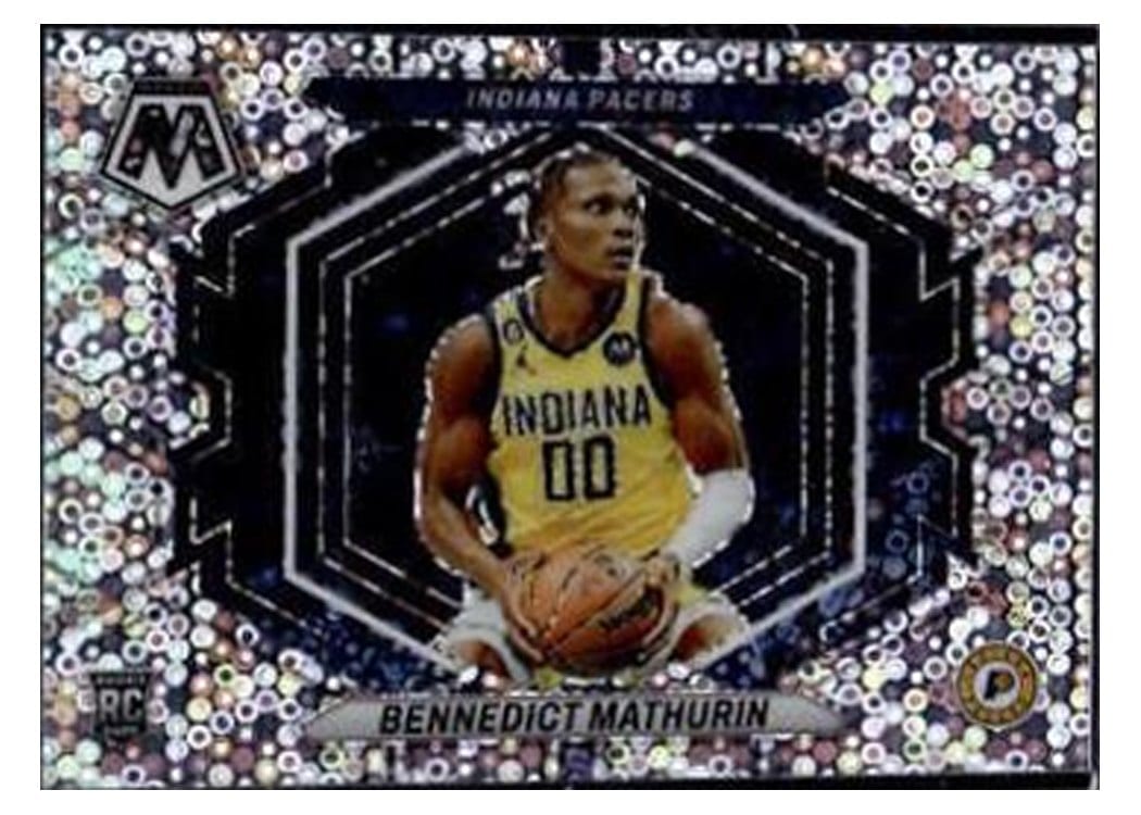 2023-24 Panini Prizm Base Set Bennedict Mathurin #14 card