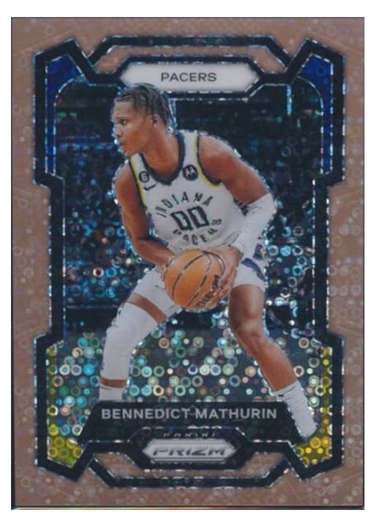 2023-24 Panini Prizm Base Set Bennedict Mathurin #14 card