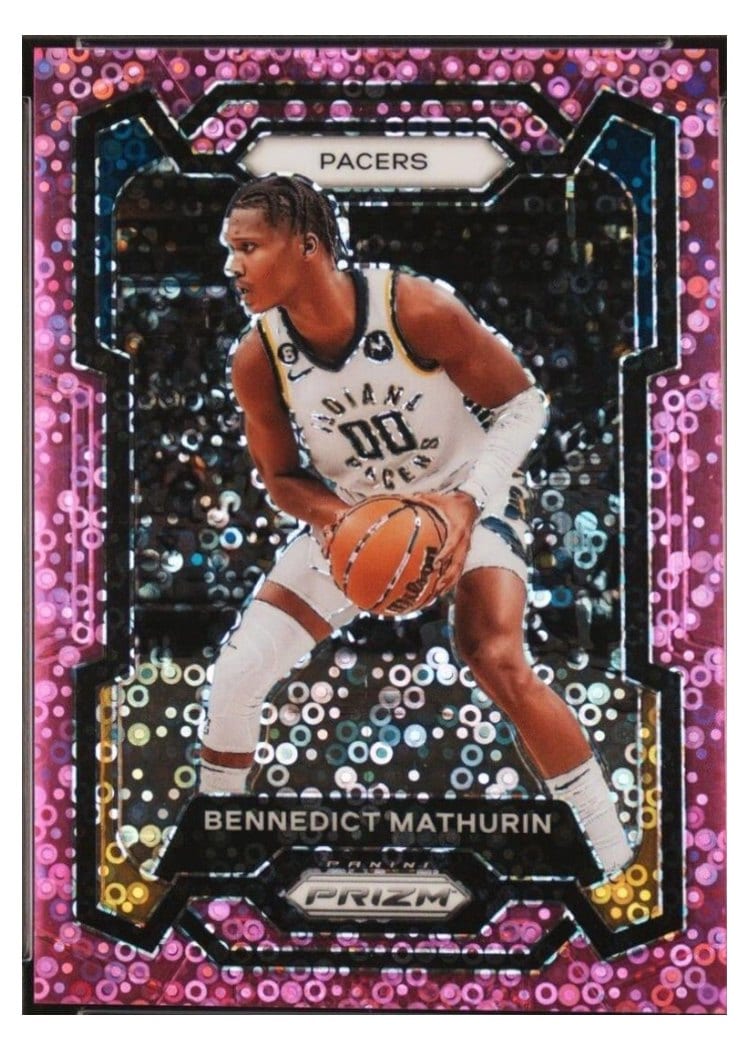 2023-24 Panini Prizm Base Set Bennedict Mathurin #14 card