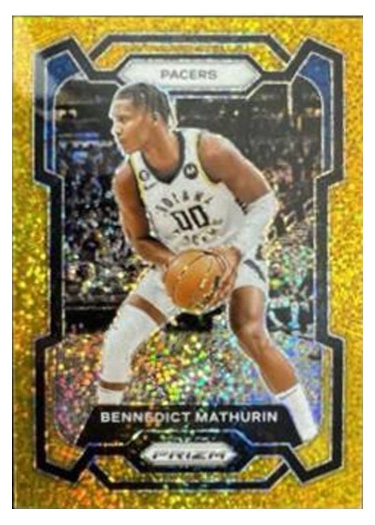 2023-24 Panini Prizm Base Set Bennedict Mathurin #14 card