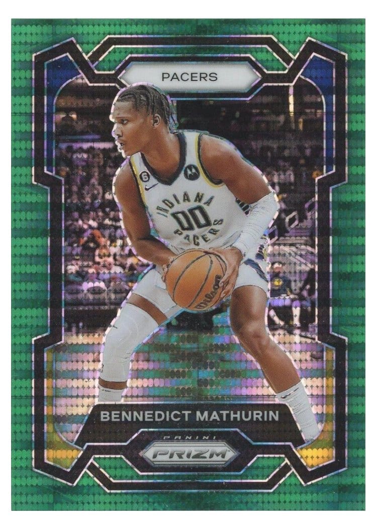 2023-24 Panini Prizm Base Set Bennedict Mathurin #14 card