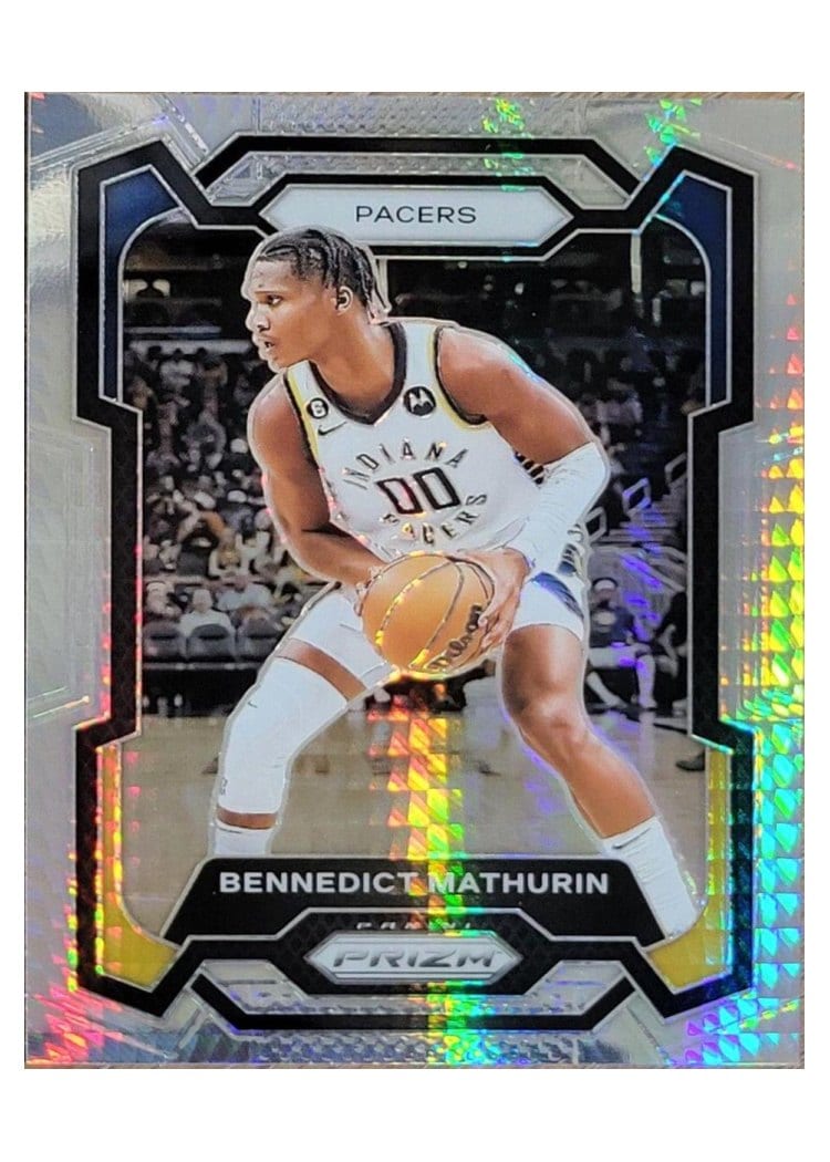2023-24 Panini Prizm Base Set Bennedict Mathurin #14 card